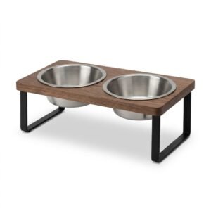 Elevated Pet Feeding Bowl Set